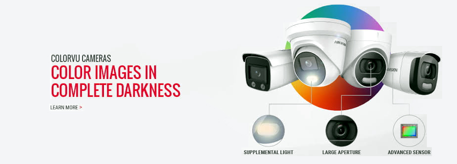 Security camera night vision banner